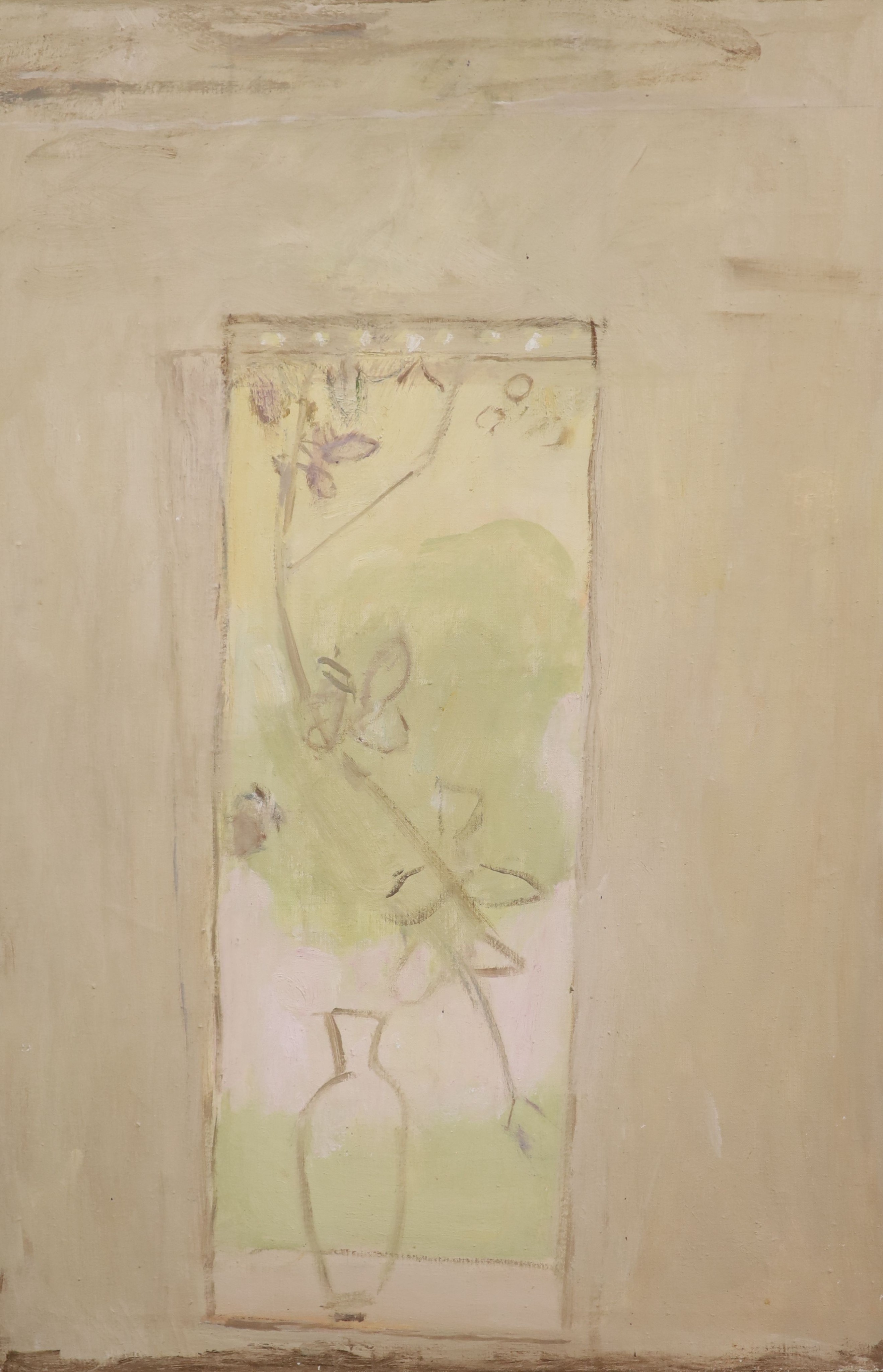 Mary Potter (1900-1981), Window, Oil on canvas, 76 x 50cm.